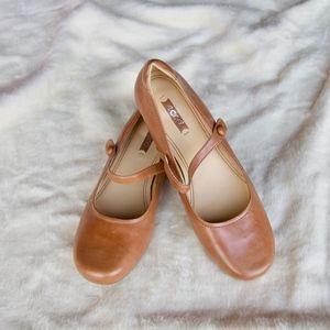 Ecco Bouillon Mary Jane Leather Shoes